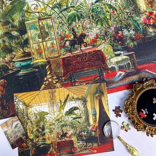 Sandbars in the River of Time-1000pcs Jigsaw Puzzle-Veranda de la Princesse Mathilde