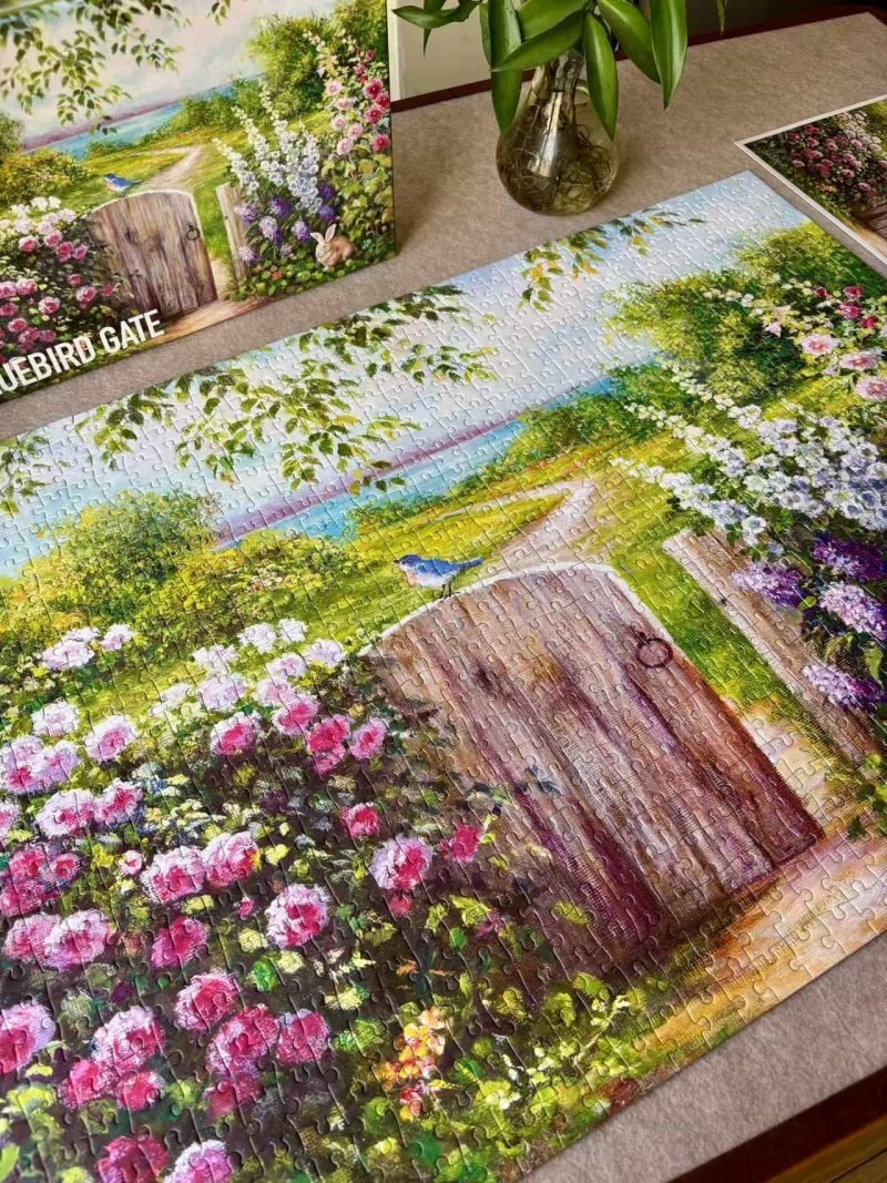 Vox-Jigsaw Puzzle 1000pcs-Bluebird Gate by Susan Rios
