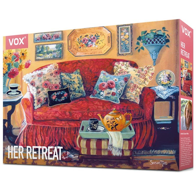 Vox-Jigsaw Puzzle 1000pcs-Her Retreat by Susan Rios