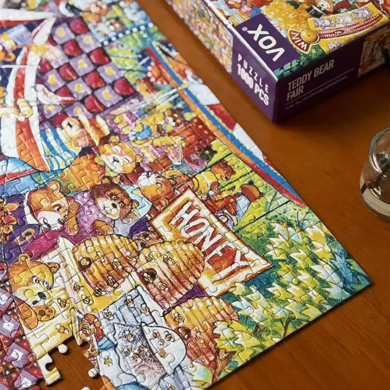 Vox Puzzle-Teddy Bear Fair (1) Vox-Jigsaw Puzzle 1000pcs-Teddy Bear Fair By Bill Bell