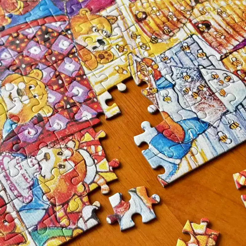 Vox Puzzle-Teddy Bear Fair (2) Vox-Jigsaw Puzzle 1000pcs-Teddy Bear Fair By Bill Bell