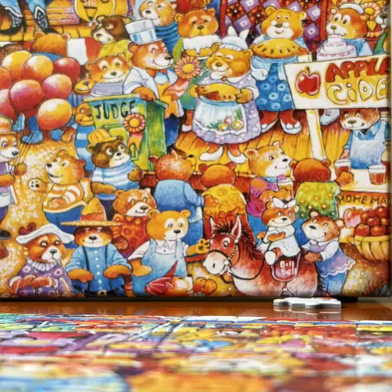 Vox Puzzle-Teddy Bear Fair (3) Vox-Jigsaw Puzzle 1000pcs-Teddy Bear Fair By Bill Bell