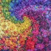 Vox-Jigsaw Puzzle 1000pcs-Rainbow Flower Swirl