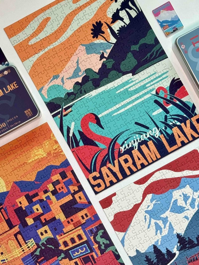 Ber Puzzle-Xinjiang Pictorial Series (2) Ber-300pcs Jigsaw Puzzle-Xinjiang Pictorial Series