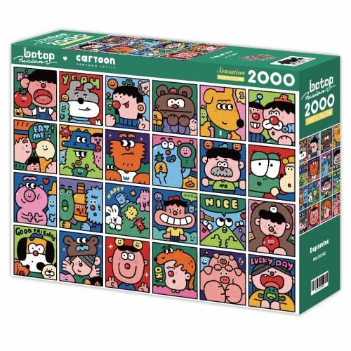 Botop 2000pcs Cartoon Puzzle-Dopamine (1) Botop 2000pcs Jigsaw Puzzle-Dopamine