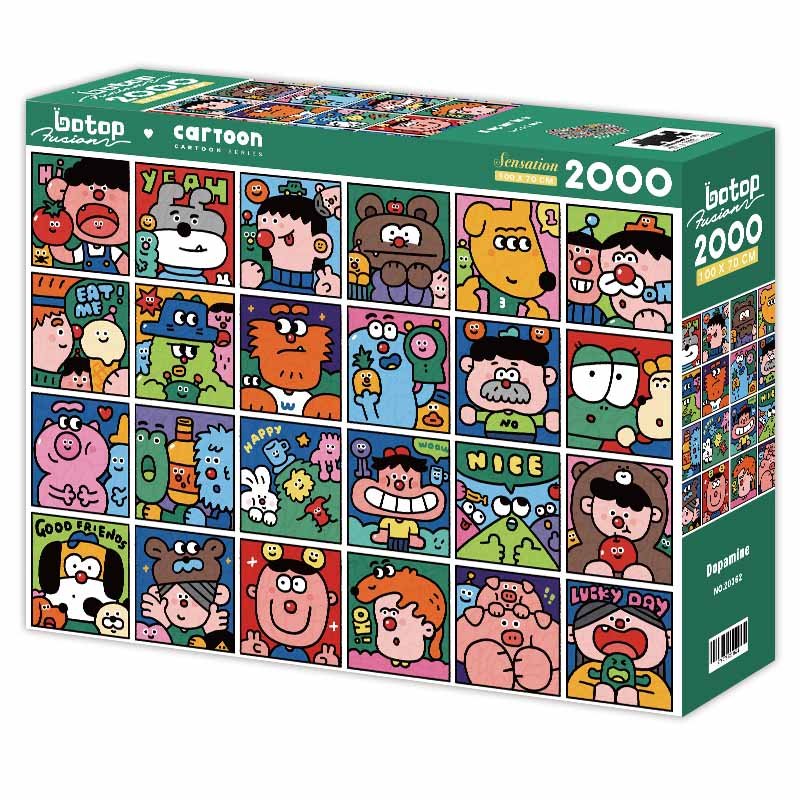 Botop 2000pcs Jigsaw Puzzle-Dopamine