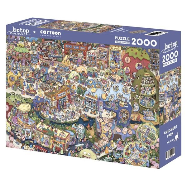 Botop 2000pcs Jigsaw Puzzle-Amusement Park