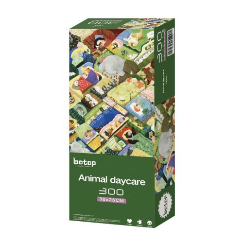 300pcs Jigsaw Puzzle-Botop Fusion-Animal Daycare