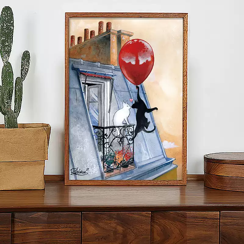 Botop 300pcs puzzle-Cat Love1 300pcs Jigsaw Puzzle-Botop Fusion-Cat Love