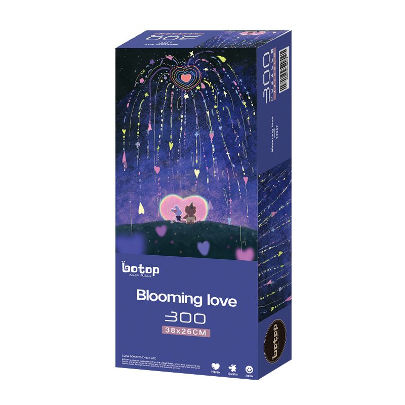 Botop-300pcs Jigsaw Puzzle-Blooming Love