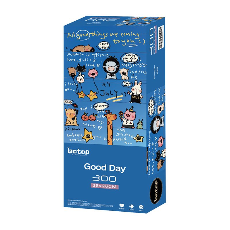 Botop-300pcs Jigsaw Puzzle-Good Day