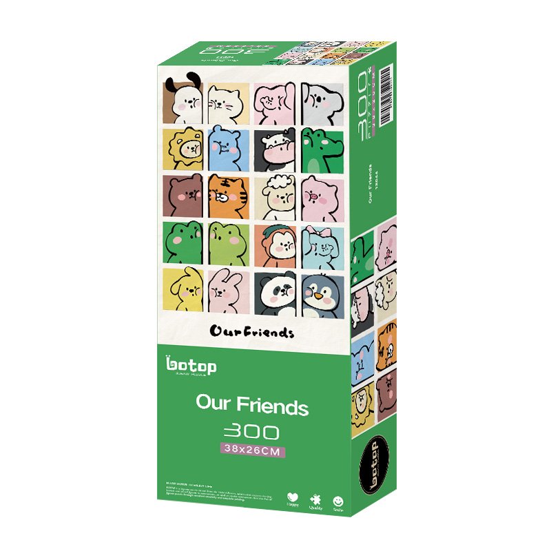 Botop-300pcs Jigsaw Puzzle-Our Friends