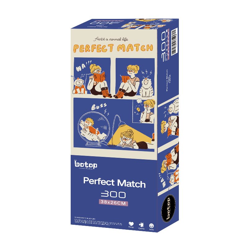 Botop-300pcs Jigsaw Puzzle-Perfect Match