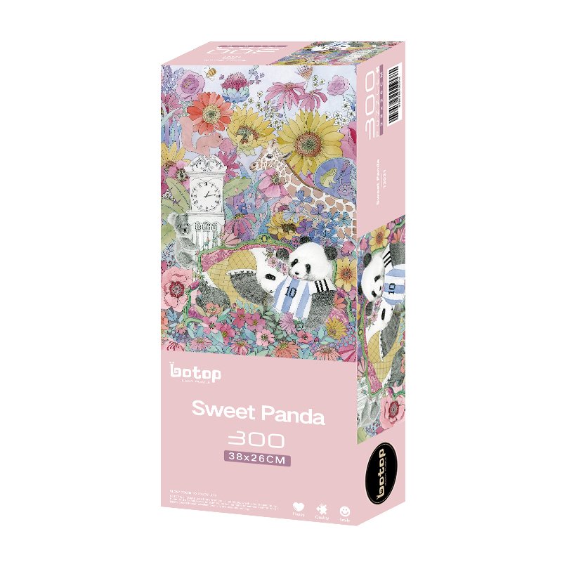 Botop-300pcs Jigsaw Puzzle-Sweet Panda