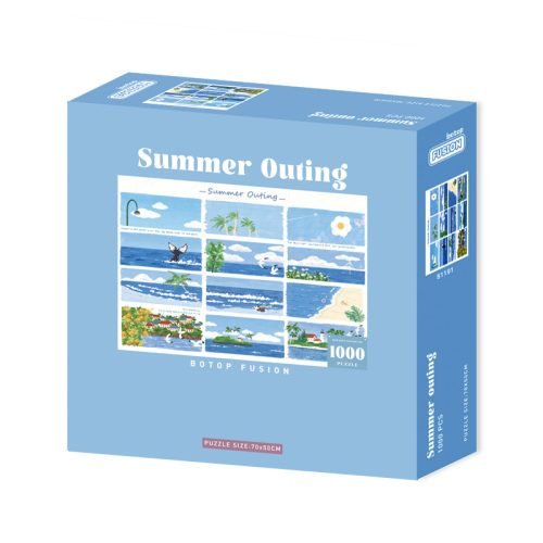 Botop Fusion-1000pcs Jigsaw Puzzle-Summer Outing