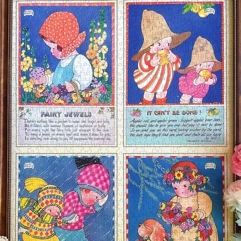 Bubble Puzzle-Nursery Rhymes (2) Bubble Puzzle-1000pcs Jigsaw Puzzle-Nursery Rhymes
