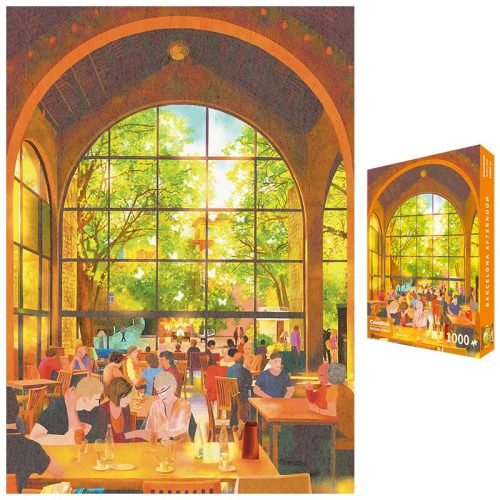 Comitok Puzzle-Barcelona Afternoon Comitok-1000pcs Jigsaw Puzzle-Barcelona Afternoon