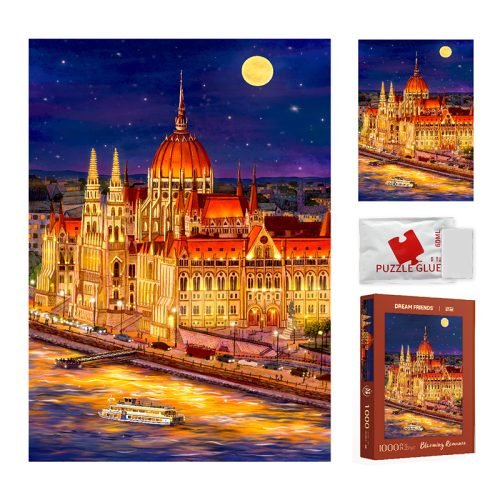 Dream Friends-1000 Jigsaw Puzzle-Blooming Romance
