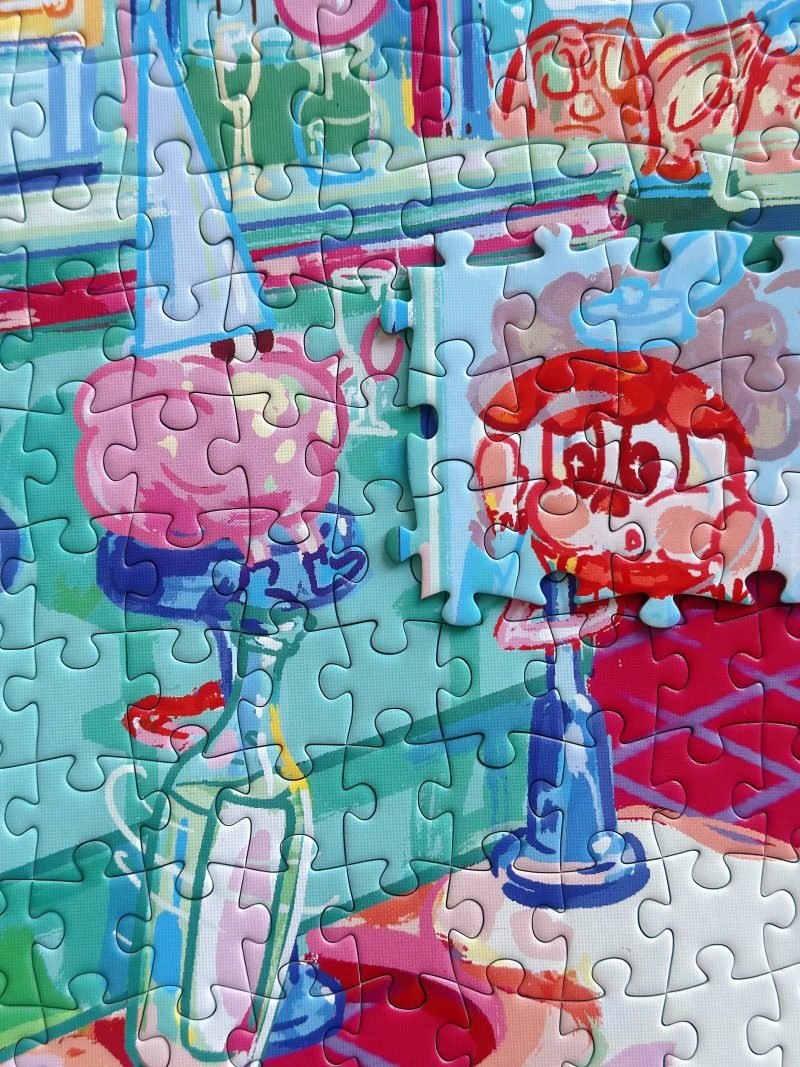 Dreamer Puzzle-500pcs Jigsaw Puzzle-Chef Toto Sweet Invitation