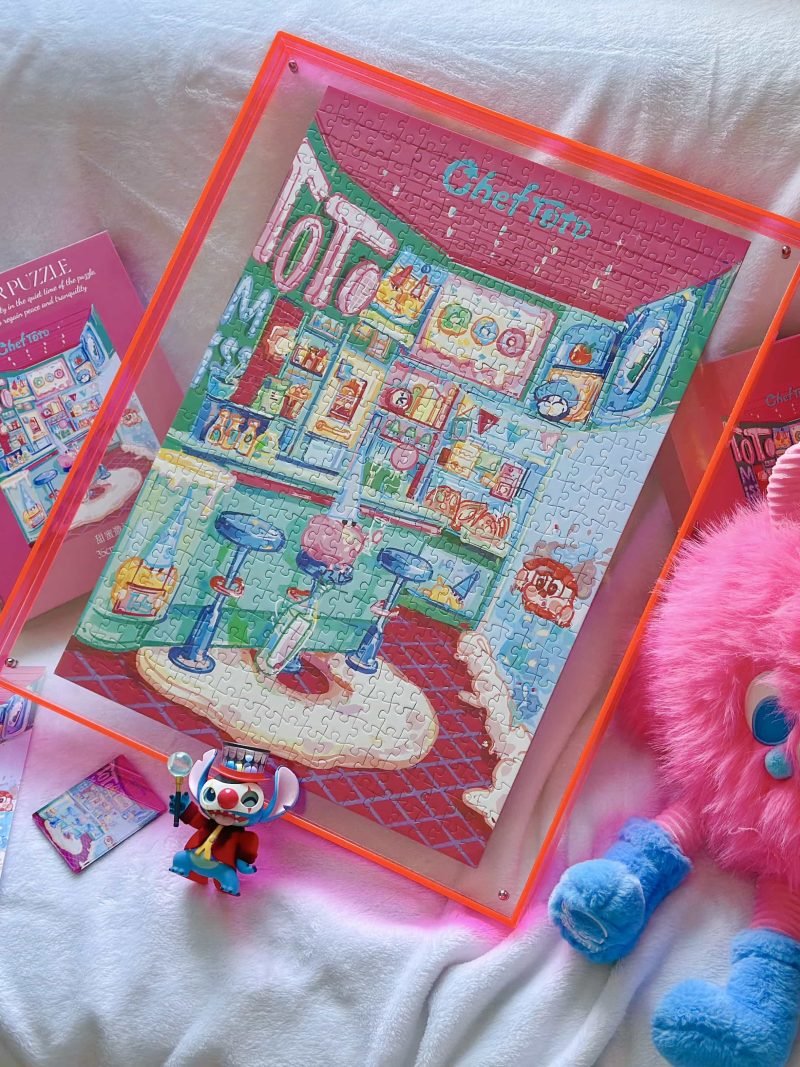 Dreamer Puzzle-500pcs Jigsaw Puzzle-Chef Toto Sweet Invitation