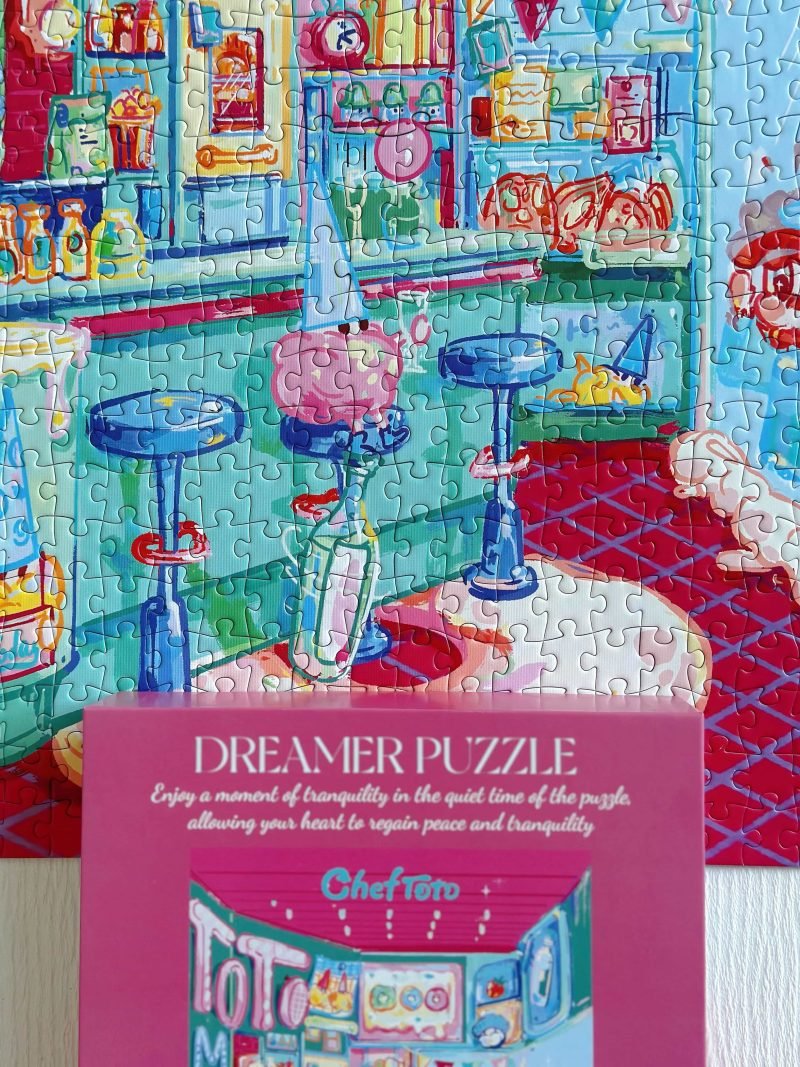 Dreamer Puzzle-500pcs Jigsaw Puzzle-Chef Toto Sweet Invitation