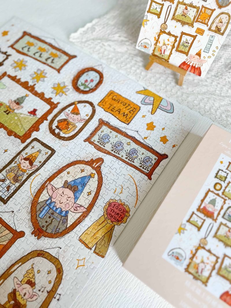 Dreamer Puzzle-1000pcs Jigsaw Puzzle-Elf Portrait