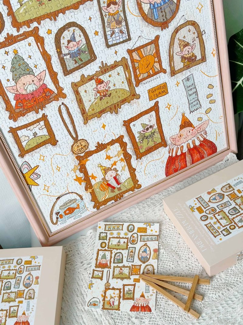 Dreamer Puzzle-1000pcs Jigsaw Puzzle-Elf Portrait