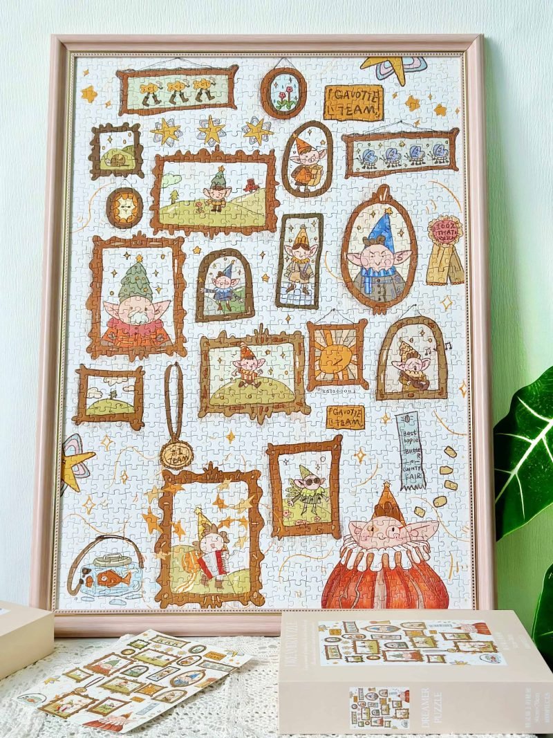 Dreamer Puzzle-1000pcs Jigsaw Puzzle-Elf Portrait