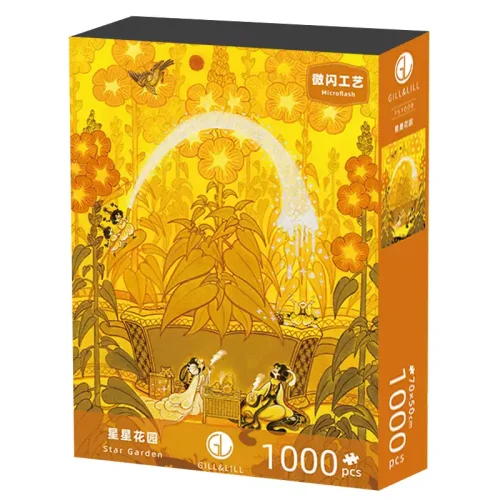 Gill Lill-1000 Jigsaw Puzzle-Star Garden