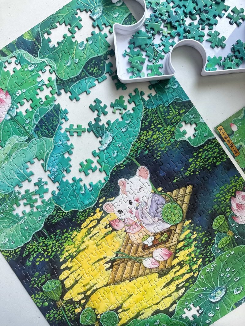 WanLeFaZe-500pcs Jigsaw Puzzle-Grow Old Along with Me-Summer