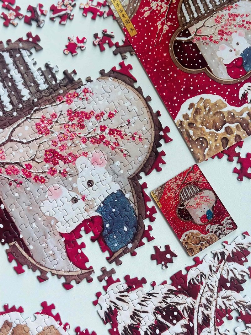 WanLeFaZe-500pcs Jigsaw Puzzle-Grow Old Along with Me-Winter