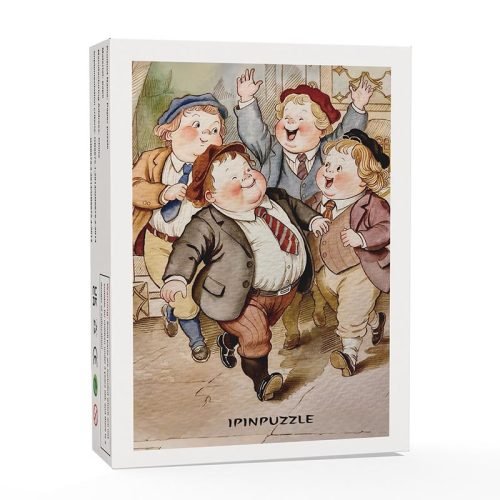 Ipin 300pcs Puzzle-Partner Pangfu (1) IPIN-300pcs Jigsaw Puzzle-Partner Pangfu