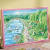Momibook-1000 Piece Jigsaw Puzzle-Kamogawa Summer Retreat