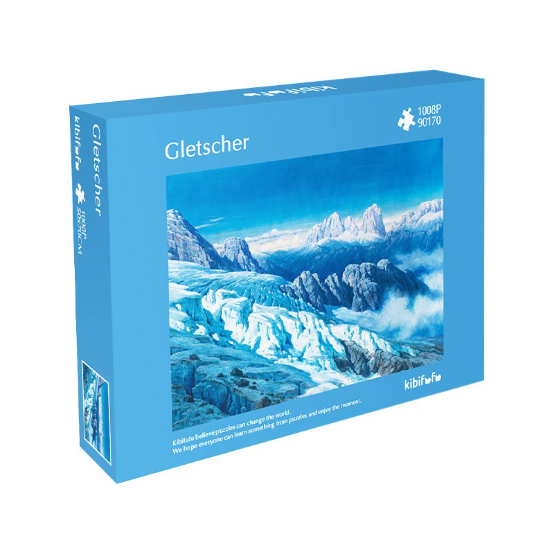 Kibifufu-1000pcs Jigsaw Puzzle-Gletscher