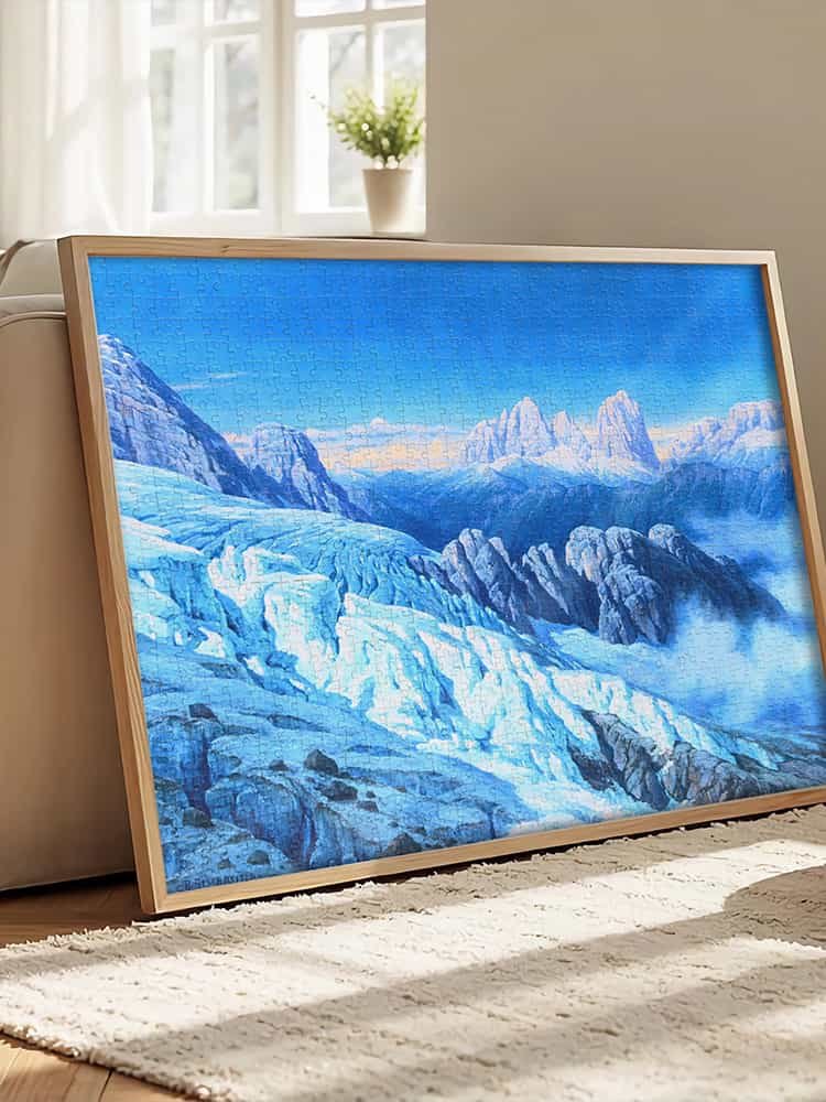 Kibifufu-1000pcs Jigsaw Puzzle-Gletscher