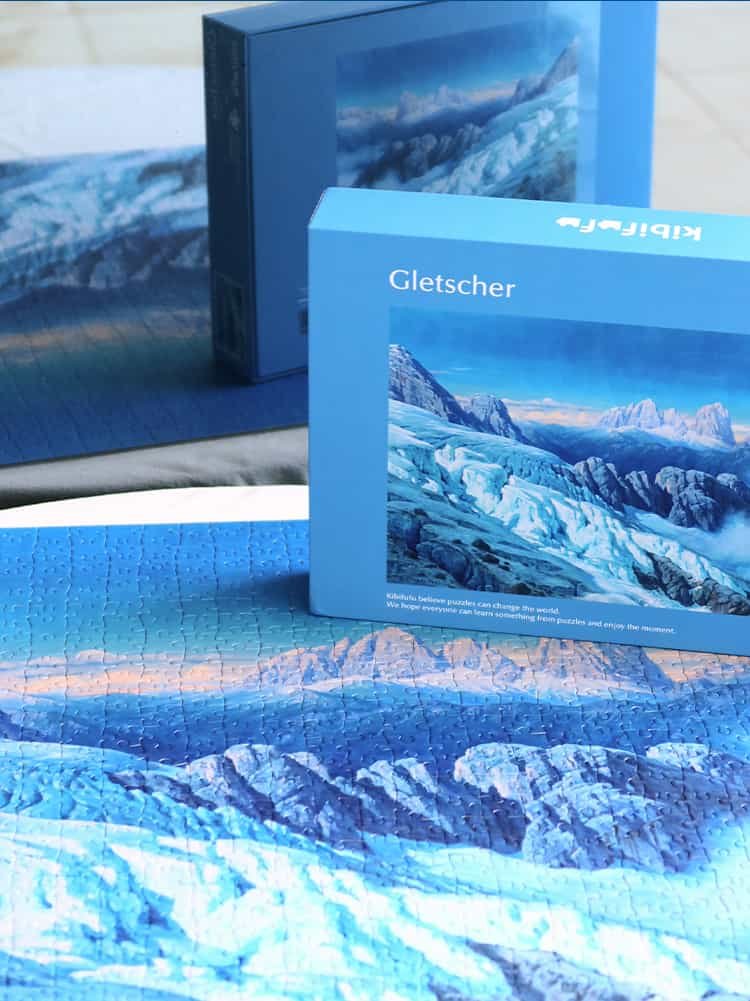 Kibifufu-1000pcs Jigsaw Puzzle-Gletscher