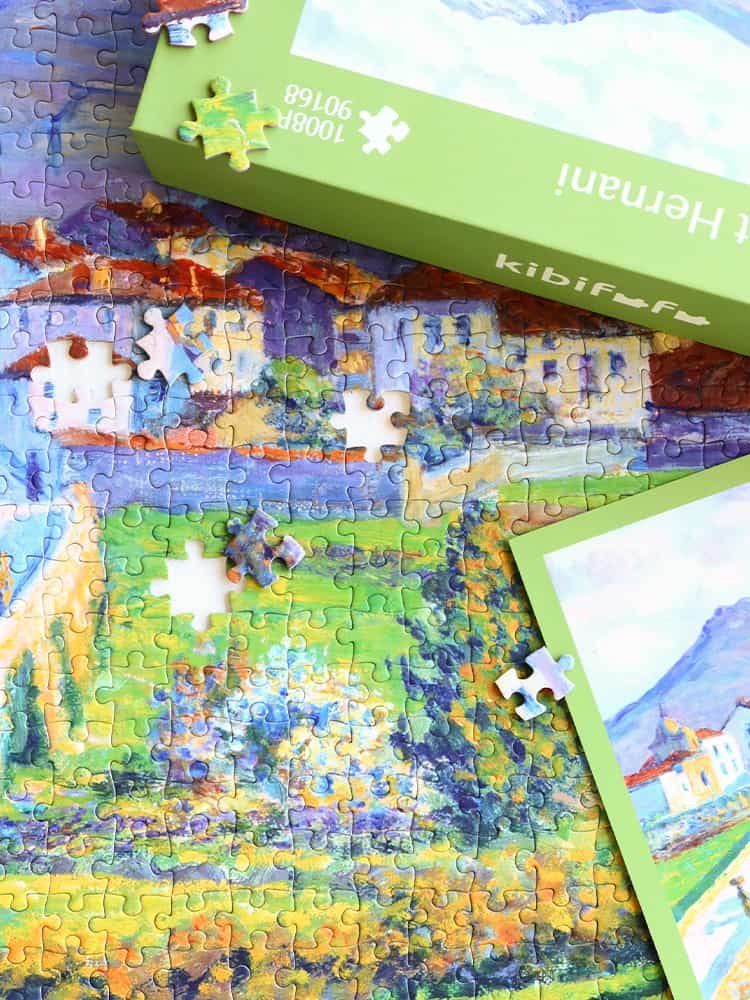 Kibifufu-Landscape at Hernani (3) Kibifufu-1000pcs Jigsaw Puzzle-Landscape at Hernani