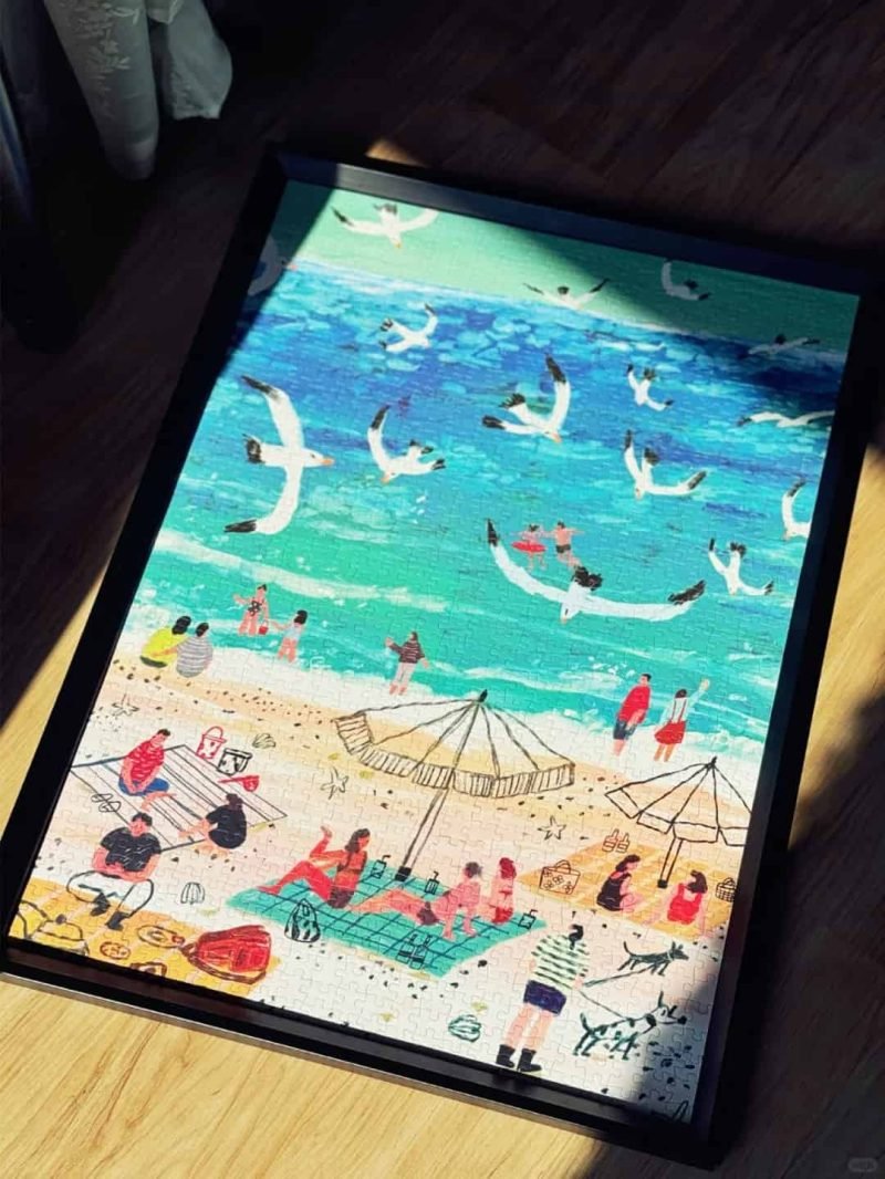 Komono-1000pcs Jigsaw Puzzle-Seagulls