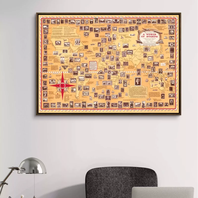 PuzPlaz-2000pcs Jigsaw Puzzle-A World of Stamps