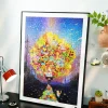 Toi Premium Holographic Puzzle-1000pcs Jigsaw Puzzle-Mototaxi Flower Market