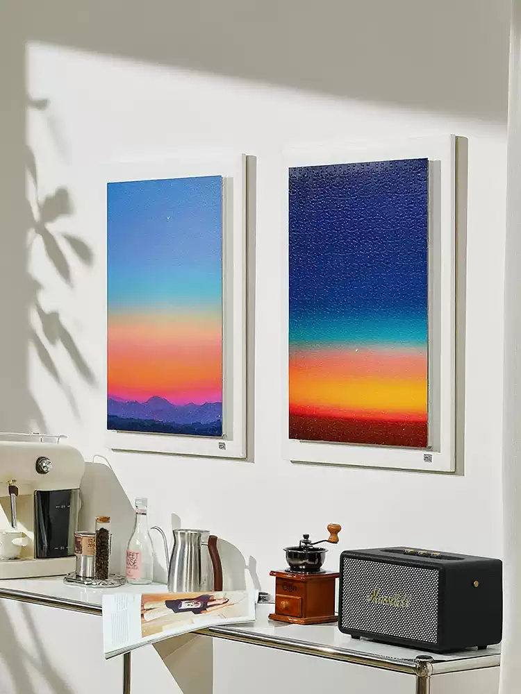 Toi Puzzle-1000pcs-Twilight (1) Toi-1000pcs Jigsaw Puzzle-Twilight(500pcs*2)