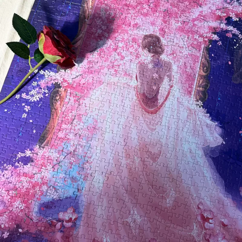 Tutudingdang Puzzle-Numerous Flowers (2) TuTuDingDang-1000pcs Jigsaw Puzzle-Numerous Flowers