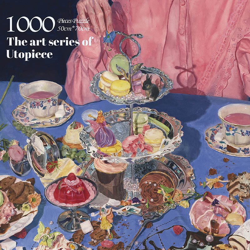 Utopiece-1000pcs Jigsaw Puzzle-Dessert Ruins