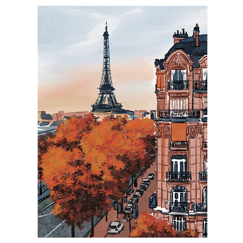 WanLeFaZe-500pcs Jigsaw Puzzle-Late Autumn