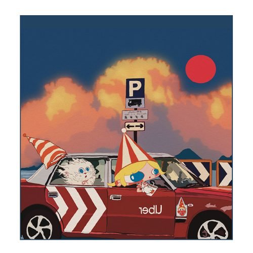 WanLeFaZe-728pcs Jigsaw Puzzle-Sunset Rollercoaster