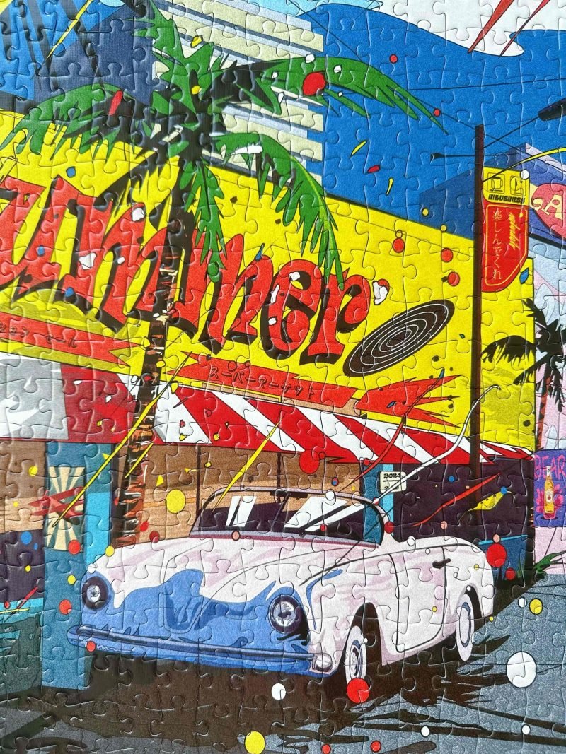 WanLeFaZe-1000pcs Jigsaw Puzzle-Colorful Summer