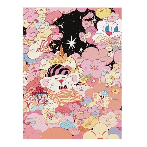 WanLeFaZe-1000pcs Jigsaw Puzzle-Summer Night