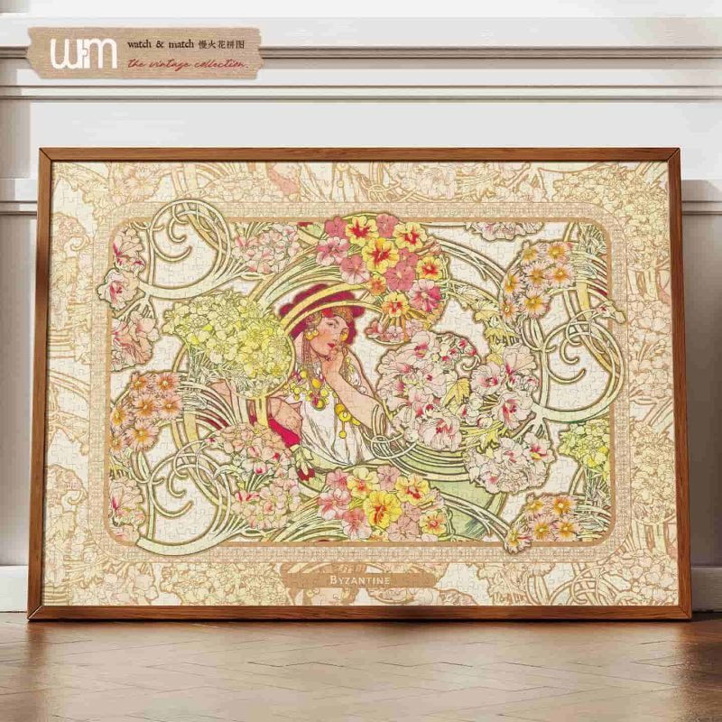 Watch Match-1000pcs Jigsaw Puzzle-Byzantine by Mucha