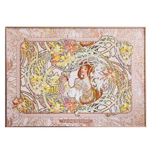 Watch Match-The Language of Flowers (1) Watch Match-1000pcs Jigsaw Puzzle-The Language of Flowers by Mucha