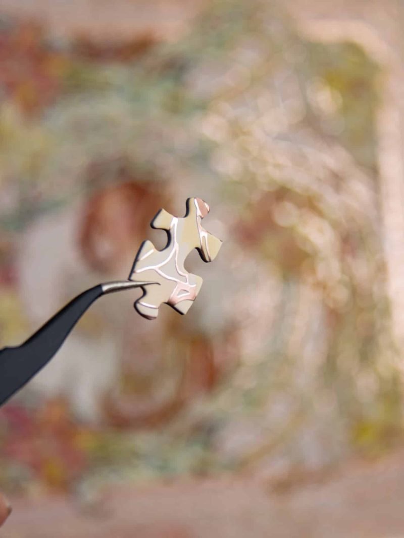 Watch Match-1000pcs Jigsaw Puzzle-The Language of Flowers by Mucha